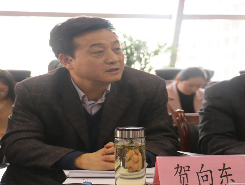 贺向东到K8凯发集团宣讲党的十九大心灵