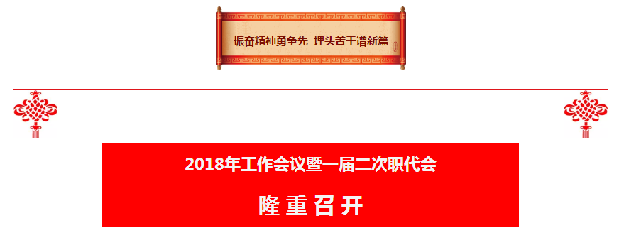 K8凯发集团2018年工作会议暨一届二次职代会隆沉召开