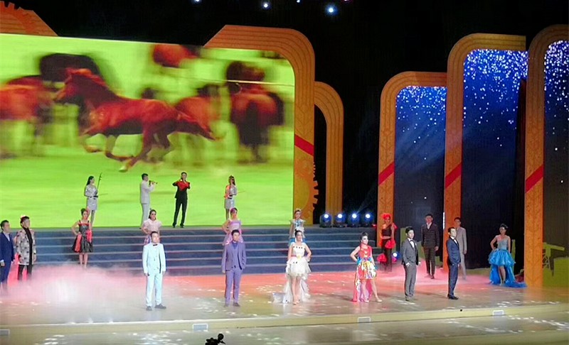 K8凯发集团职工参演省总工会省国资委迎国庆赞美文艺晚会