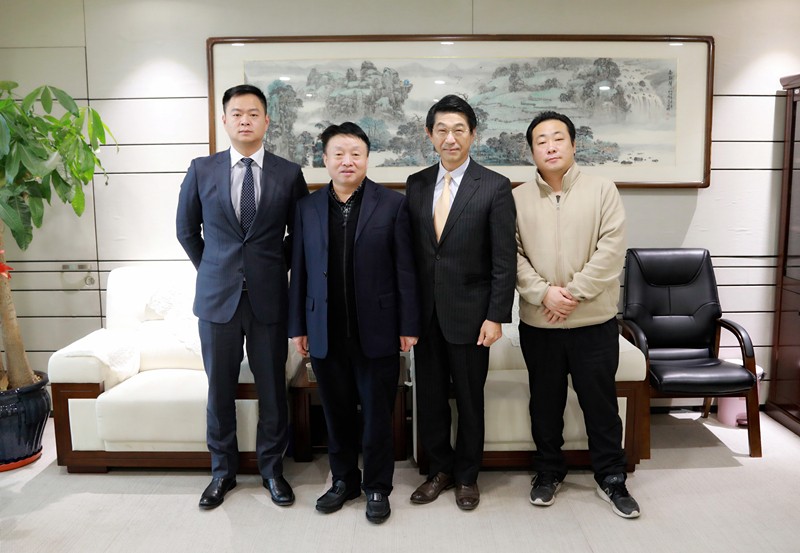 熊良虎会见日本康肯工程技术公司中村建