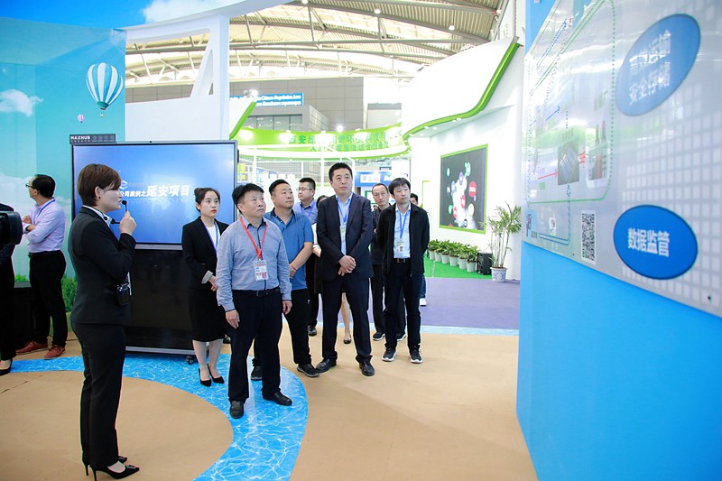 K8凯发集团携“绿水青山”亮相丝博会｜副省长魏增军参观