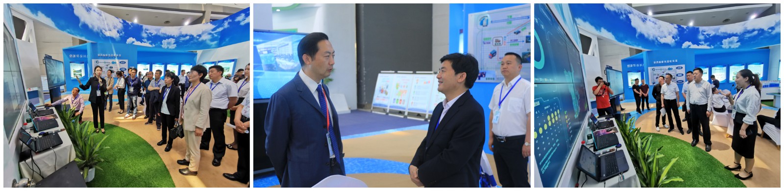 K8凯发集团携“绿水青山”亮相丝博会｜副省长魏增军参观