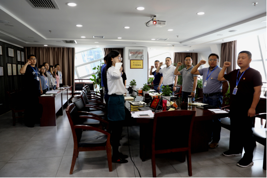 水环境公司党支部发展庆祝“七一”主题党日活动