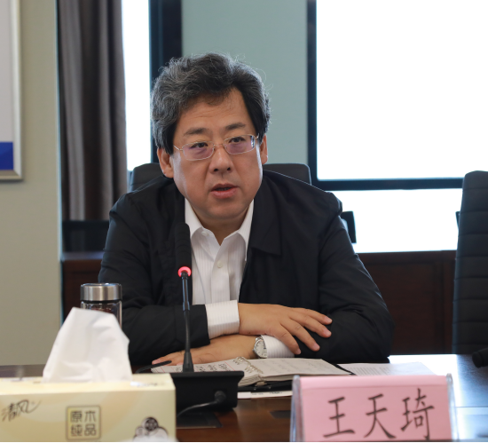 江苏省生态环境厅厅长王天琦到K8凯发集团调研座谈