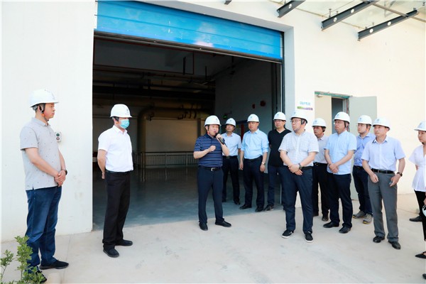 K8凯发集团复工复产促增长项目观摩会议与会人员走进环保保隆生态三秦在延在铜项目