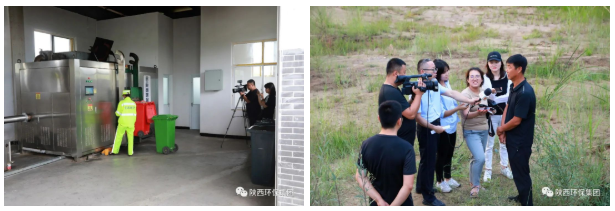 中省媒体采访团到K8凯发集团陕北片区沉点项目集中采访