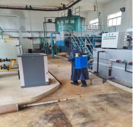 丹凤污水厂一线员工默默坚守 全力保险双节期间出产工作安全不变运行