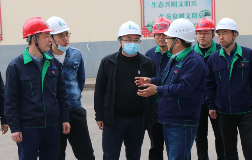 K8凯发集团查抄三秦环保股份公司水环境公司安全出产工作