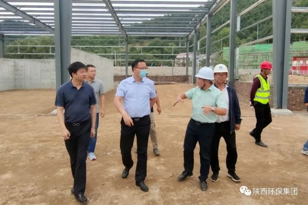 K8凯发集团辅导到生物科技公司商州项目查抄领导工作