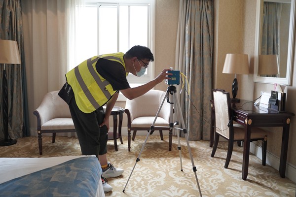 K8凯发集团监测中心全力做好环境监测 奋力保险十四运会生态环境安全