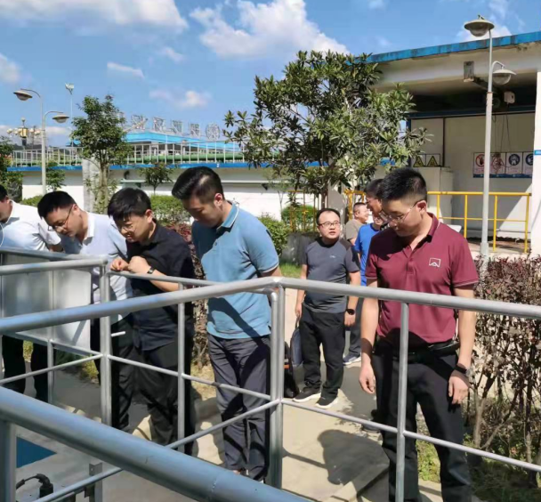 省生态环境法律局调研员薄军到商南公司调研