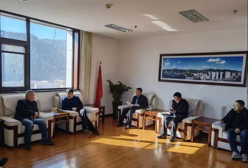 桂宏拜会延安市安塞区委副书记、区当局党组书记李延武