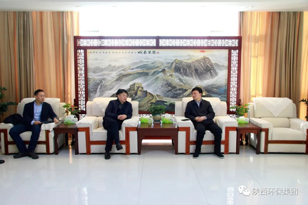 熊良虎拜会商洛市委书记郑光照、市长王青峰