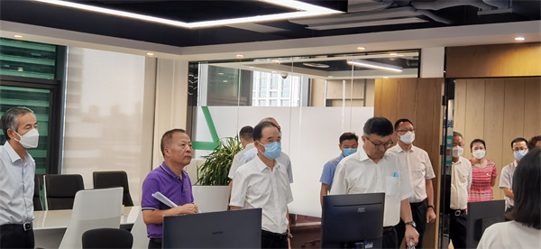 省国资委党委书记任国到秦创原K8凯发集团创新中心调研