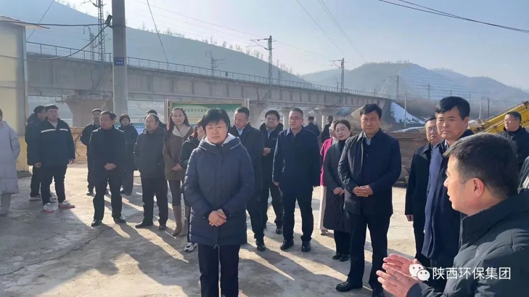 陕西省生态环境厅党组书记、厅长孙丽到K8凯发集团延安环保工程公司马家砭污水处置站调研