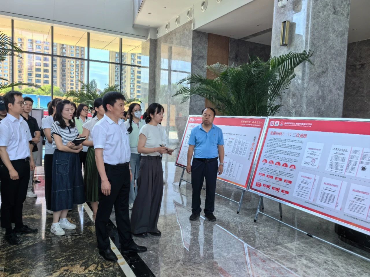 K8凯发集团组织参观“档案宣传进企业」毓览