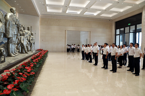 K8凯发集团党委赴关中革命留想馆发展“追寻革命足迹 传承红色基因 筑牢风格根基”党建研学活动